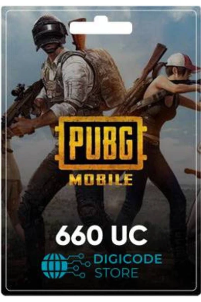 PUBG Mobile 660 UC E-PİN