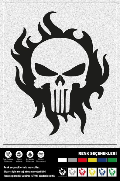 Ecce İskelet Stıcker 30 X 40 Cm Eru00112