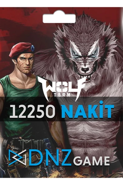 Wolfteam(30.000 Joypara) 12250 Nakit