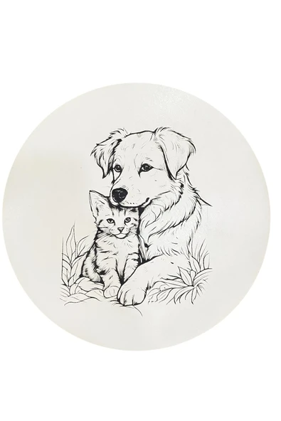 Ecce Dekoratif Yuvarlak tablo 22 cm - 2