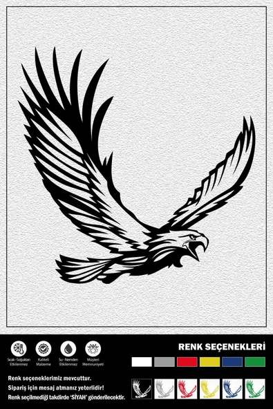 Ecce KARTAL STICKER 35 x 35 cm