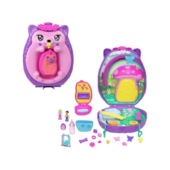 Polly Pocket Çanta Olabilen Micro Oyun Seti GKJ63 JBJ91 Lisanslı Ürün