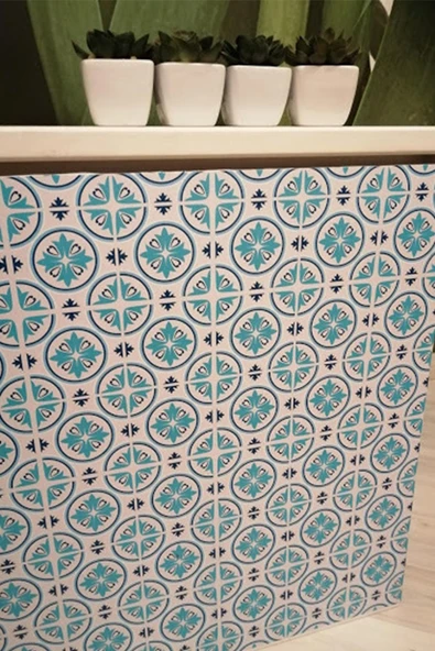 Ecce Desenli Kendinden Kendinden Yapışkanlı Kaplama Folyosu 45 Cm X 1 Mt Elf090 - Resim 2