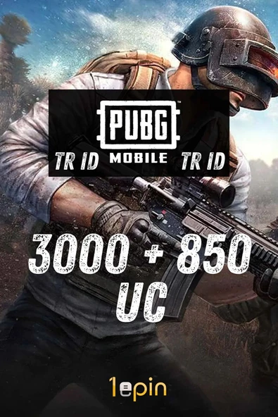 Pubg Mobile 3850 UC TR ID