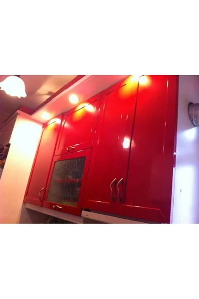 Ecce Parlak Kırmızı Kendinden Yapışkanlı Kaplama Folyosu 61 Cm X 2 Mt - Resim 4