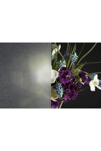 Ecce Cam Kumlama Desenli Kendinden Yapışkanlı Kaplama 67 CM X 1 MT KML085 - Resim 2