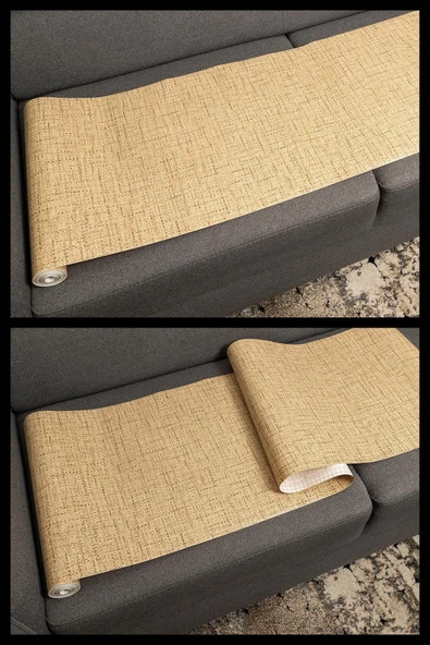 Ecce Desenli Kendinden Kendinden Yapışkanlı Kaplama Folyosu 67 CM X 2 METRE - Resim 4