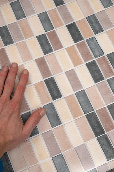 Ecce Desenli Kendinden Kendinden Yapışkanlı Kaplama Folyosu 90 Cm X 1 Mt 9027 - Resim 3