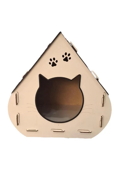 ecce reklam ürünleri Kedi Evi Tek Katlı Kedinize Özel Isimli