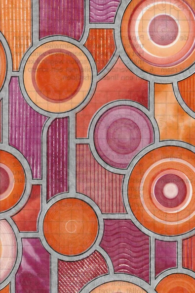 Ecce Cam Vitray Renkli Kendinden Yapışkanlı Folyo 67 Cm X 1 Mt ürün görseli