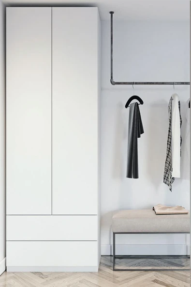 Ecce Mat Beyaz Kendinden Yapışkanlı Kaplama Folyosu 61 Cm X 6 Mt - Resim 6