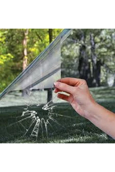 Ecce Güvenlik Cam Film Siyah Amerikan Çizilmez Orta Ton 100 Cm X 3 Metre