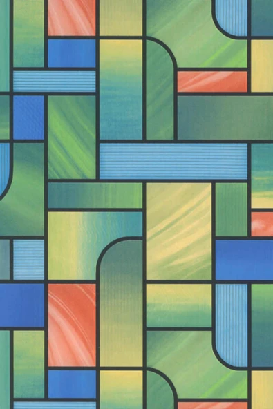 Ecce Cam Vitray Yapışkanlı Folyo 45 Cm X 2 Mt ürün görseli