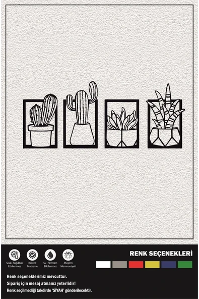 Ecce DEKORATİF DUVAR SÜSÜ 55 CM 100 CM