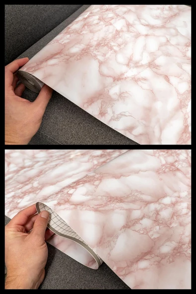 Ecce Desenli Kendinden Kendinden Yapışkanlı Kaplama Folyosu 45 Cm X 2 Mt Dsn0032-2 - 2