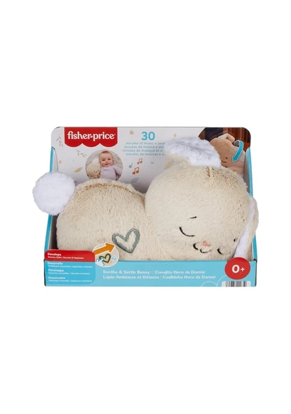 Fisher Price Uyku Arkadaşım Tavşancık HXG97 Lisanslı Ürün - 7