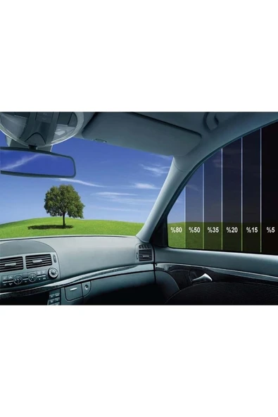 Ecce Cam Filmi Siyah Amerikan Çizilmez Koyu Ton 100 Cm X 6 Metre - Resim 3