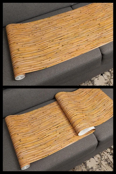 Ecce Desenli Kendinden Kendinden Yapışkanlı Kaplama Folyosu 67 CM X 5 METRE - Resim 4