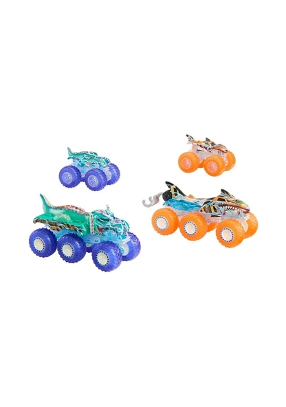 Hot Wheels Monster Trucks Power Smashers HYJ29 Lisanslı Ürün - Resim 4