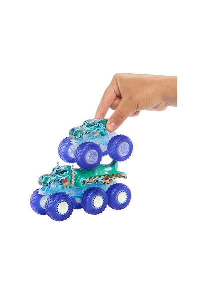 Hot Wheels Monster Trucks Power Smashers HYJ29 Lisanslı Ürün - Resim 5