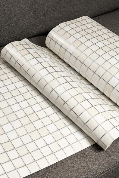 Ecce Desenli Kendinden Kendinden Yapışkanlı Kaplama Folyosu 90 Cm X 2 Mt 9026 - Resim 5