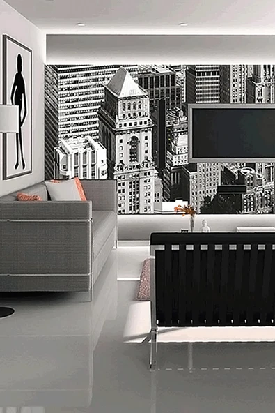 Ecce Desenli Kendinden Kendinden Yapışkanlı Kaplama Folyosu 67 CM X 4 METRE - Resim 2