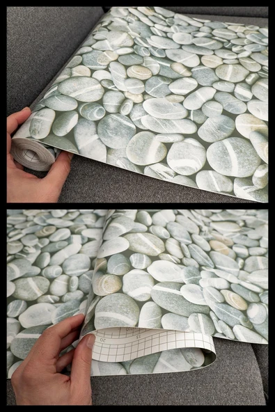 Ecce Desenli Kendinden Kendinden Yapışkanlı Kaplama Folyosu 45 Cm X 5 Mt Dsn0025-5 - Resim 2