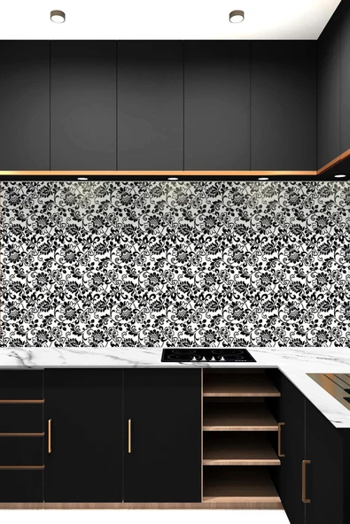 Ecce Desenli Kendinden Kendinden Yapışkanlı Kaplama Folyosu 90 Cm X 2 Mt 9024 - Resim 2