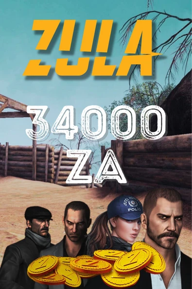 34000 Zula Altını E-Pin