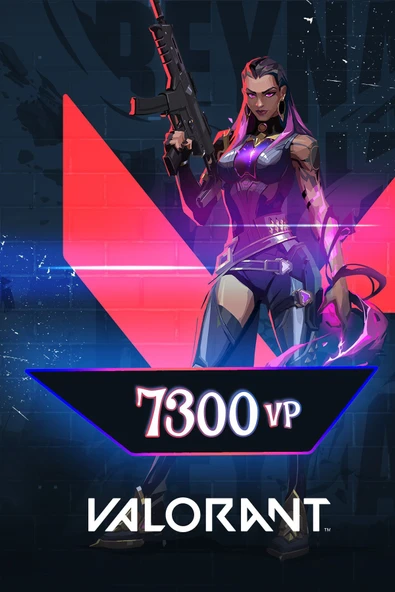 7300 Valorant Points