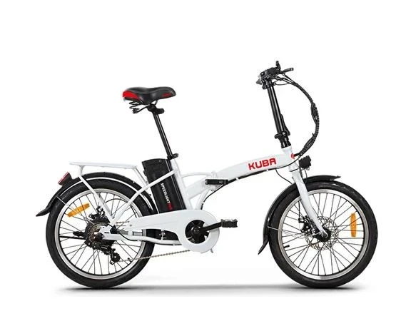 Rks Kuba Speedlight Pro 250W Katlanabilir Elektrikli Bisiklet Beyaz