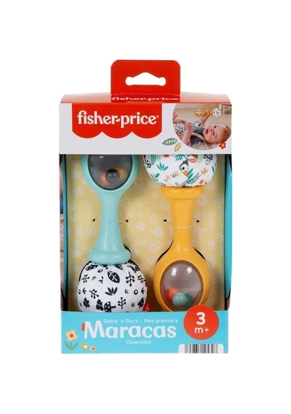 Fisher Price Neşeli Marakas HMF34 Lisanslı Ürün - 1
