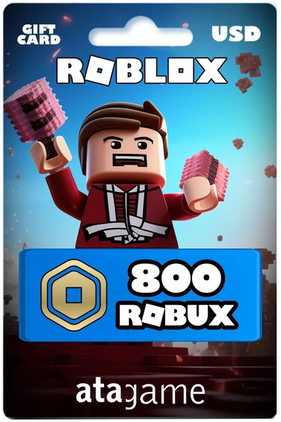 800 Robux ( 10 Usd )