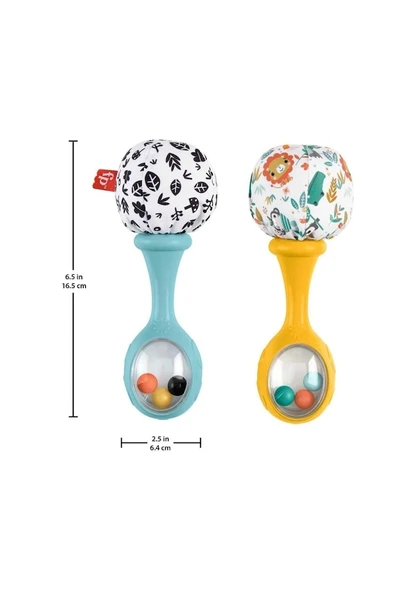 Fisher Price Neşeli Marakas HMF34 Lisanslı Ürün - 4
