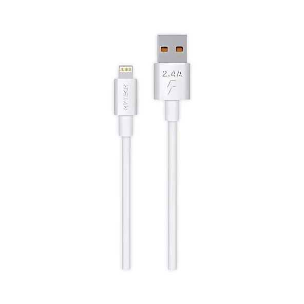 Hytech HY-X99 Lightning iphone Data+Şarj Kablosu Beyaz 3 Metre, 2.4A