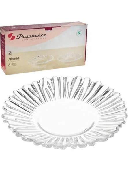 Paşabahçe 10531 Aurora 6lı Çay Tabağı