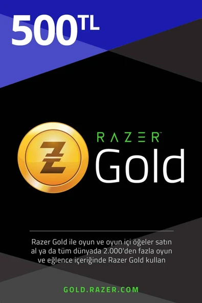 Rzr Gold Pin 500 Tl