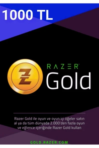 Rzr Gold Pin 1000 Tl