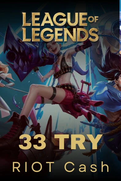 League Of Legends 33 Try Rıot Cash (160 RP)