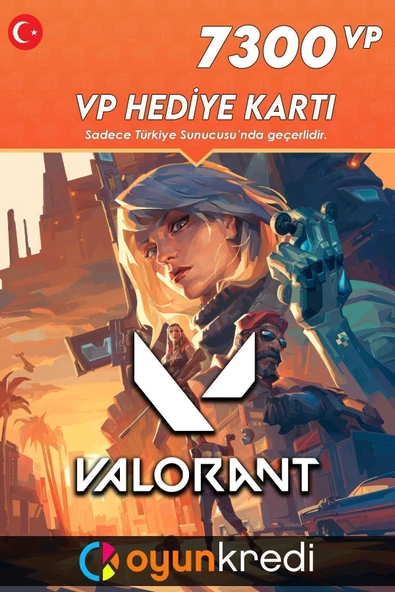 7300 Valorant Points TR