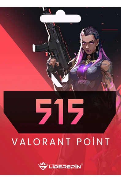 515 Vp Valorant Points Tr