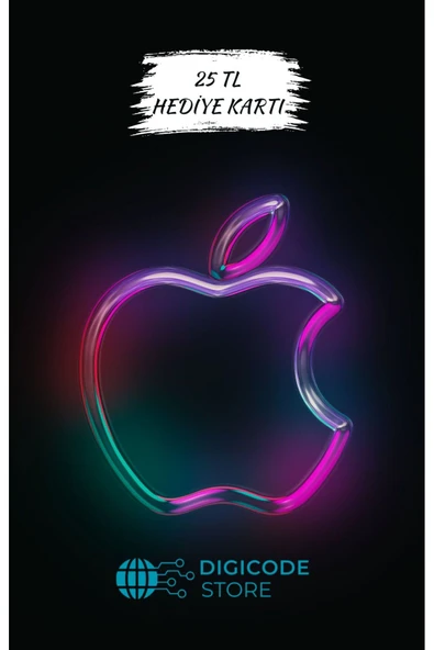 App Store & iTunes Hediye Kartı 25 TL E-Pin Kodu