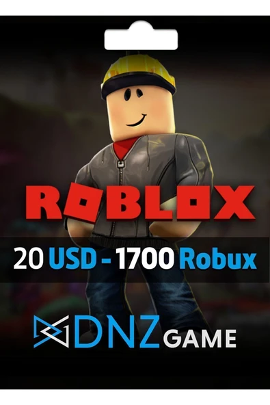 Gift Card 20 Usd 1700 Robux