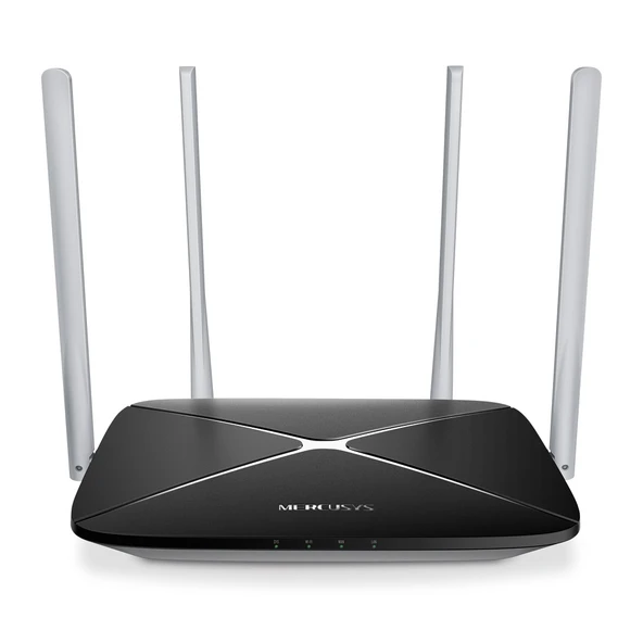 Tp-Link MERCUSYS AC12 AC1200 4 PORT 10/100 4x5dBI 300MBPS Kablosuz Router - 3