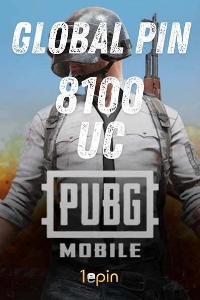Pubg Mobile 8100 Uc Global Pin