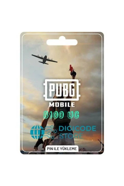 PUBG Mobile 8100 UC E-PİN