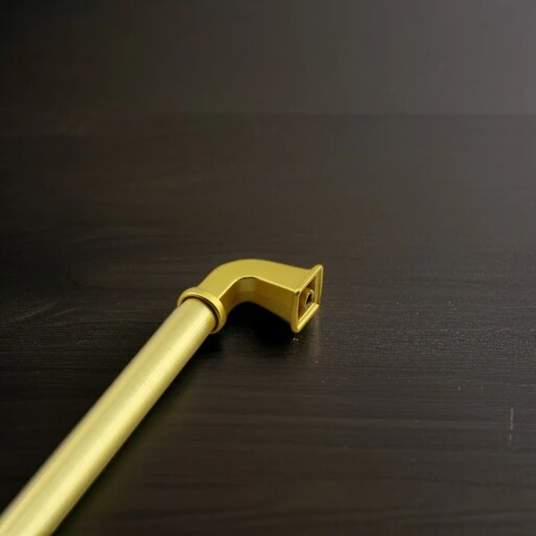 Alfa Metal Mat Gold Altın Kulp 224 mm Mobilya Çekmece Mutfak Dolabı Dolap Kapak Kulpları Kulb Kulpu - 6