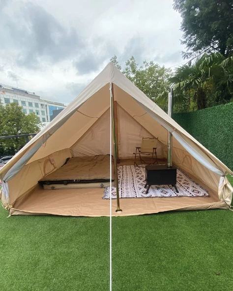 CAMPOUT PLUTON 3,20X3 MT KANVAS ÇADIR - 4