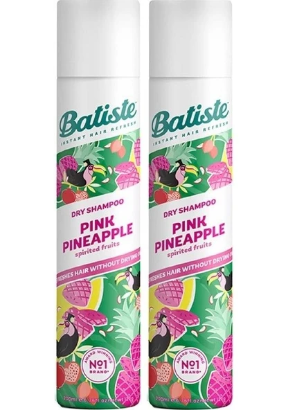 Batiste Pink Pineapple Kuru Şampuan 200 ml 2 Adet