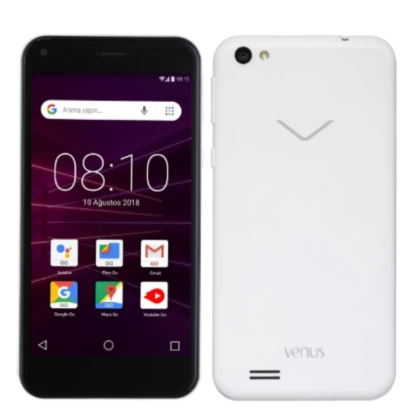 Vestel Venus Go 8 GB Beyaz HASARLI BOZUK Cep Telefonu